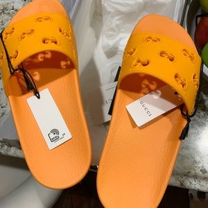 Authentic GUCCI slides